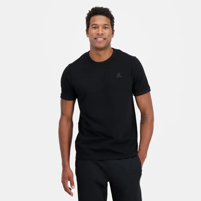 Le Coq Sportif Ton Sur Ton TShirt Black Men Tshirts And Tops