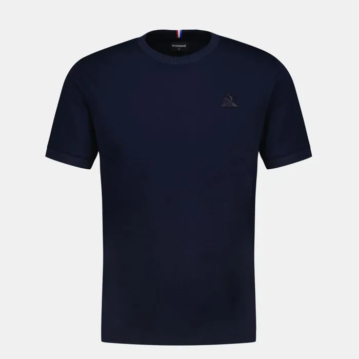 Le Coq Sportif Ton Sur Ton TShirt Dark Velvet Men Tshirts And Tops