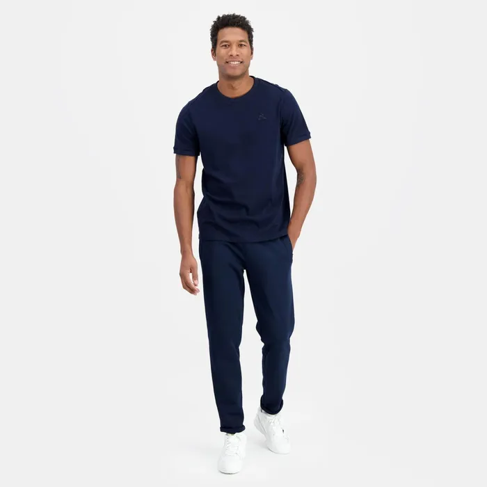 Le Coq Sportif Ton Sur Ton TShirt Dark Velvet Men Tshirts And Tops