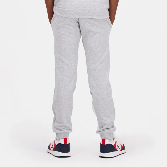 Le Coq Sportif Tricolore Pantalon Gris Enfant Kids Trousers
