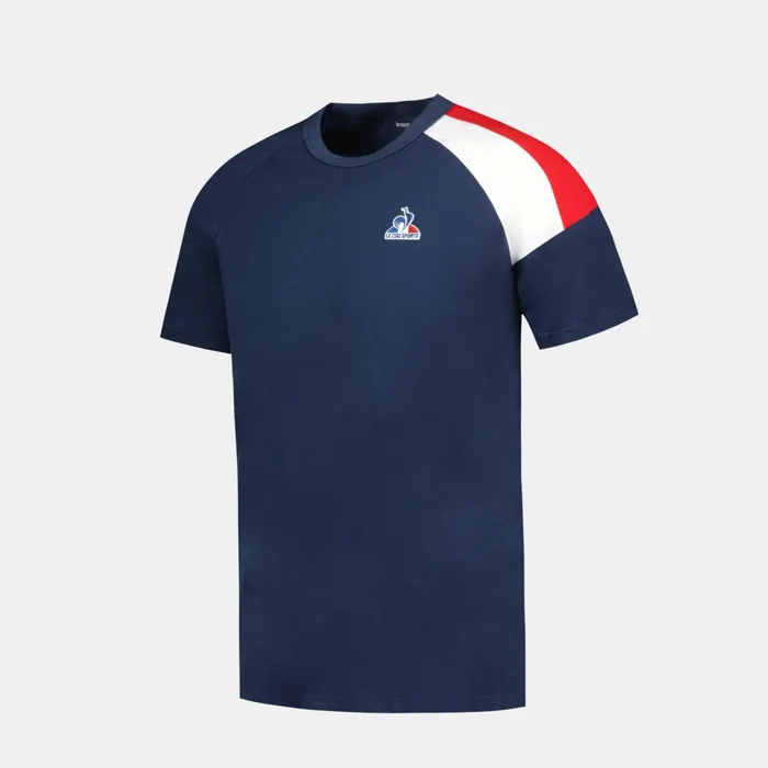 Le Coq Sportif Tricolore Tshirt Homme Dress Blues Men Tshirts And Tops