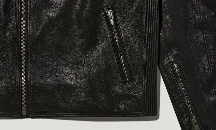 Leather Jackets Men Belstaff Oulton Jacket Black