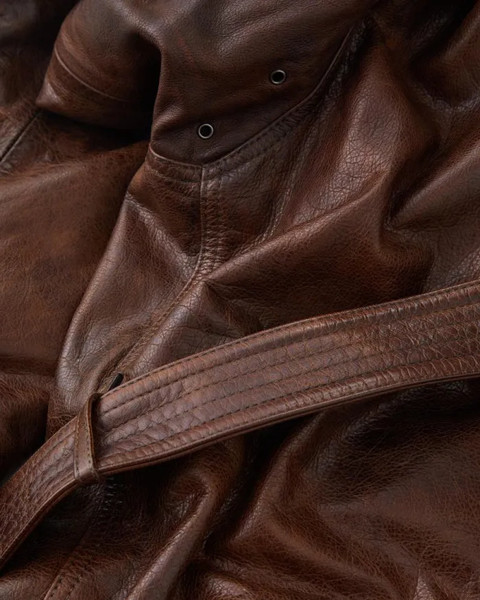 Leather Jackets Men Belstaff Trialmaster Motorcycle Jacket Burnt Cuero
