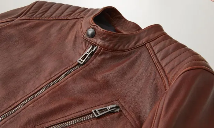 Leather Jackets Men Belstaff V Racer Jacket Deep Copper Leather Jackets Men Belstaff V Racer Jacket Deep Copper
