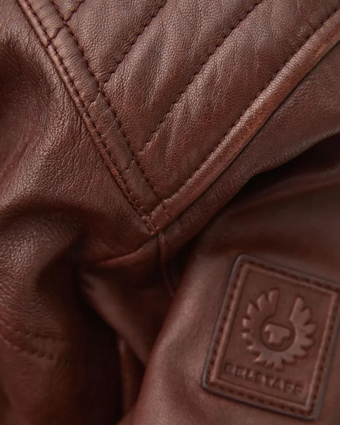Leather Jackets Men Belstaff V Racer Jacket Deep Copper Leather Jackets Men Belstaff V Racer Jacket Deep Copper