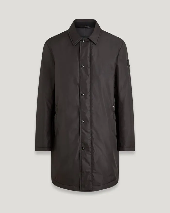 Lightweight Jackets Men Belstaff Drill Coat Black