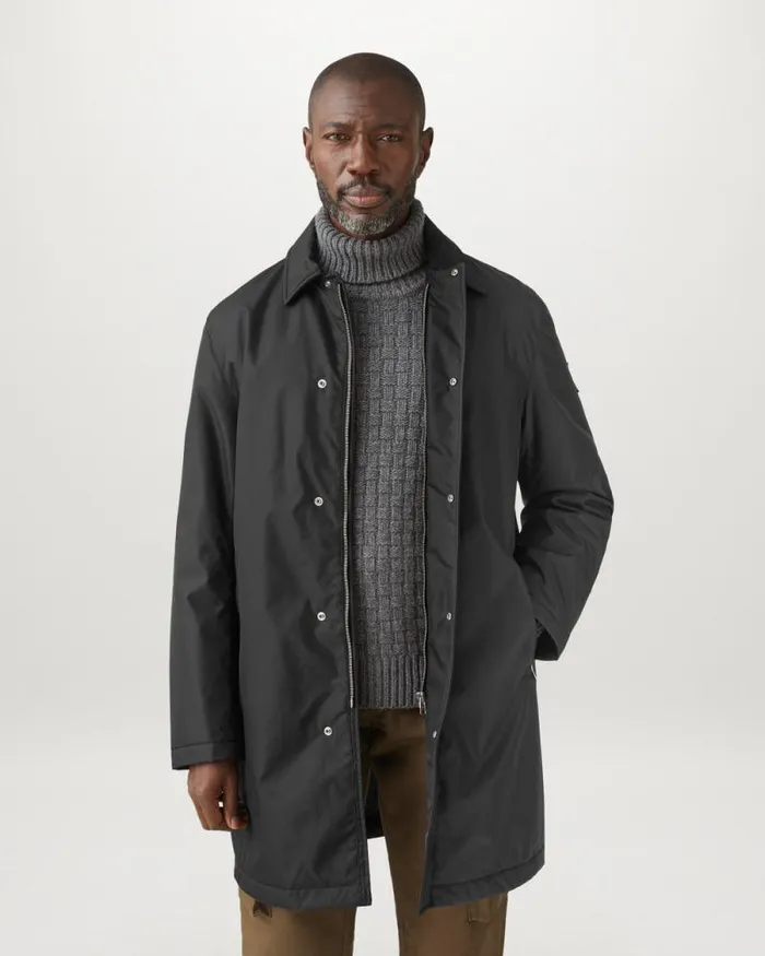 Lightweight Jackets Men Belstaff Drill Coat Black