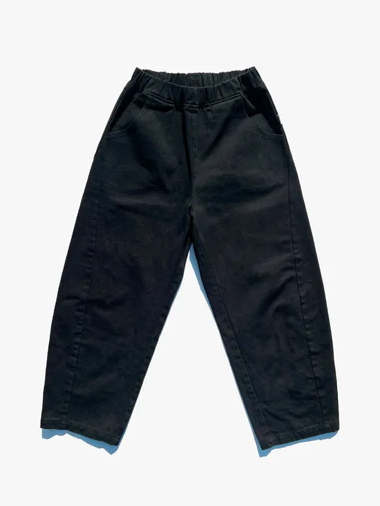 Lisa Says Gah Bottoms Women Arc Pants Black Canvas