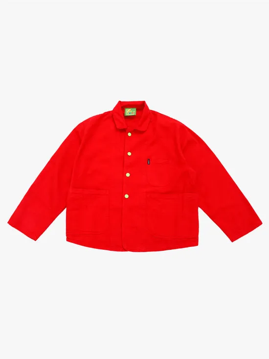 Lisa Says Gah Jackets Outerwear Women Forager Jacket Tomato