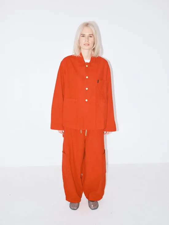 Lisa Says Gah Jackets Outerwear Women Forager Jacket Tomato