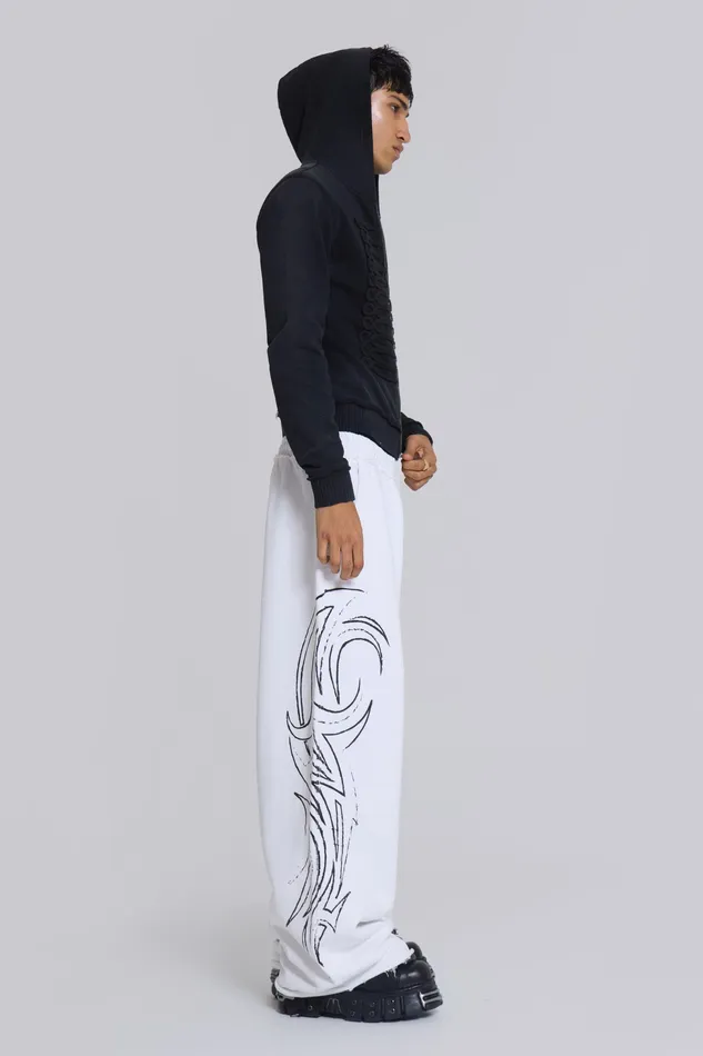 Loungewear White Blade Joggers 8211 Jaded London Men