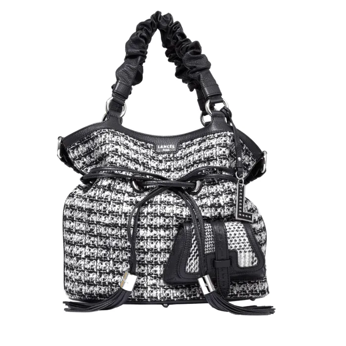 M Bucket Bag Multico White Women Lancel Bucket Bags