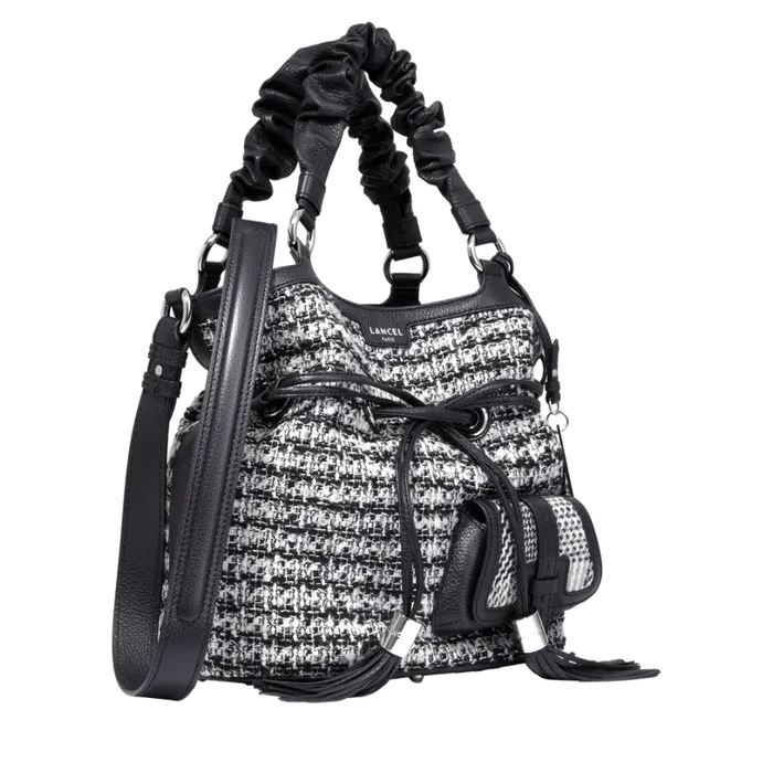 M Bucket Bag Multico White Women Lancel Bucket Bags M Bucket Bag Multico White Women Lancel Bucket Bags