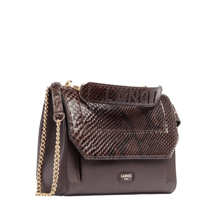 M Flap Bag Chocolate Women Lancel Cross Body Bags