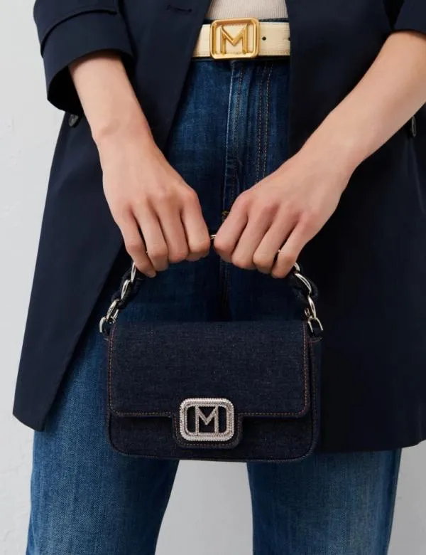 Marella Bags Women Denim Bag Navy