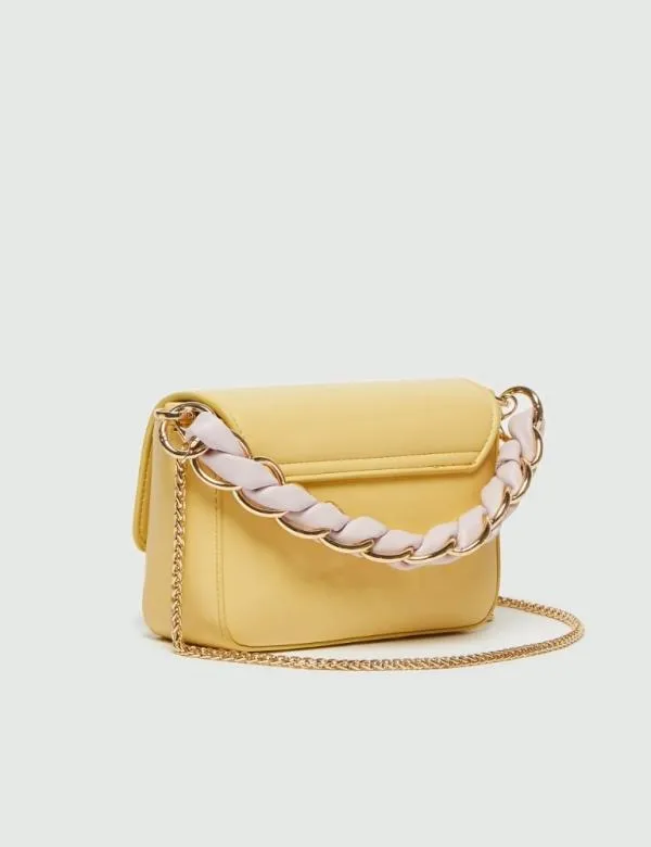 Marella Bags Women Flapover Bag Yellow