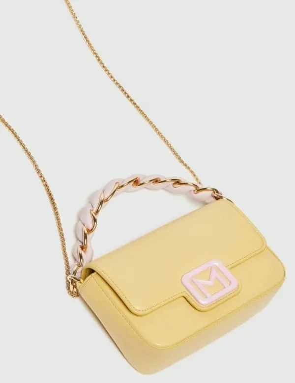 Marella Bags Women Flapover Bag Yellow