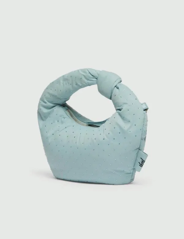Marella Bags Women Rhinestone Bag Light Blue