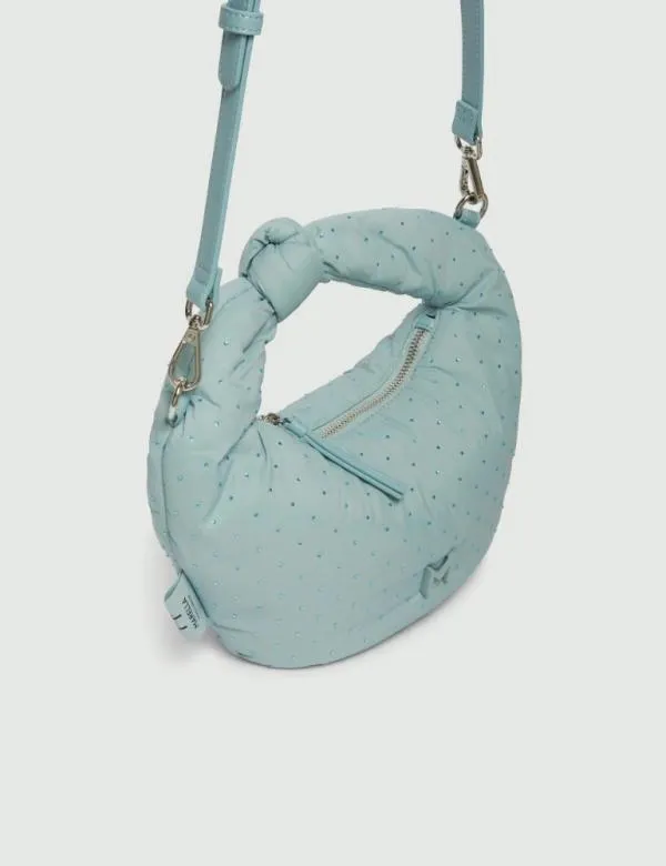 Marella Bags Women Rhinestone Bag Light Blue