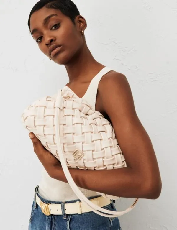 Marella Bags Women Woven Bag Ivory