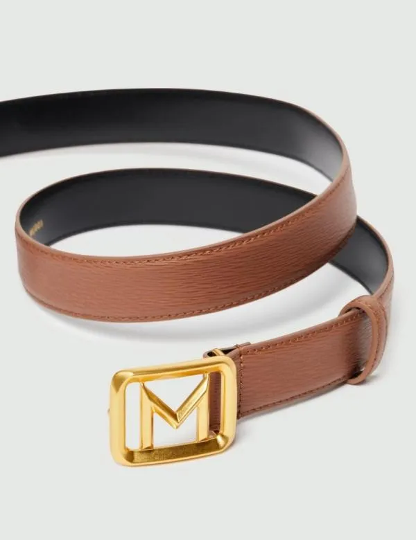 Marella Belts Women Logo Belt Brown