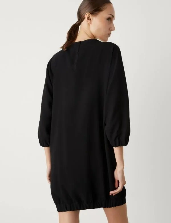 Marella Dresses Women Crepe Dress Black