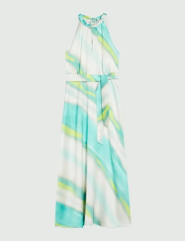 Marella Dresses Women Long Dress Aquamarine
