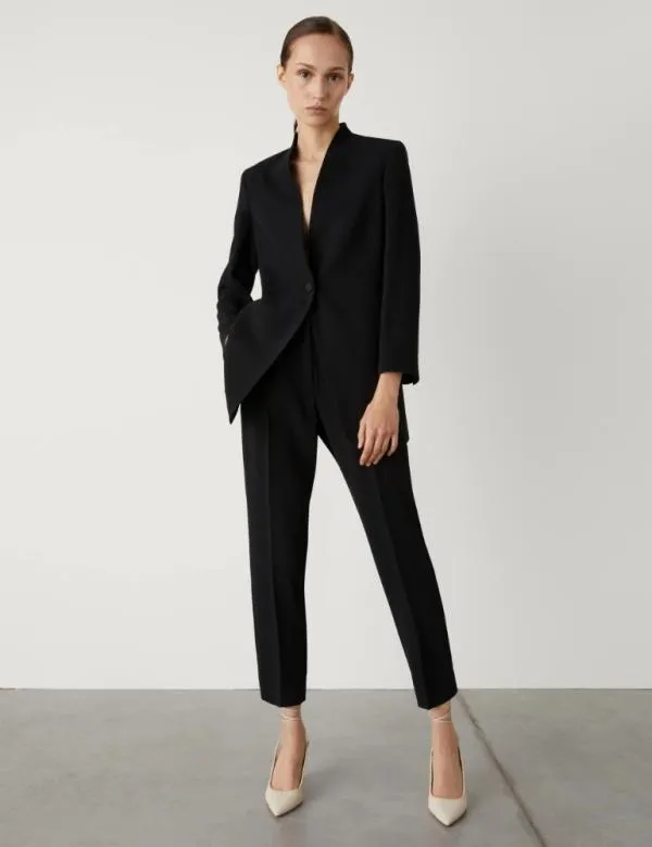 Marella Jackets Women Long Blazer Black