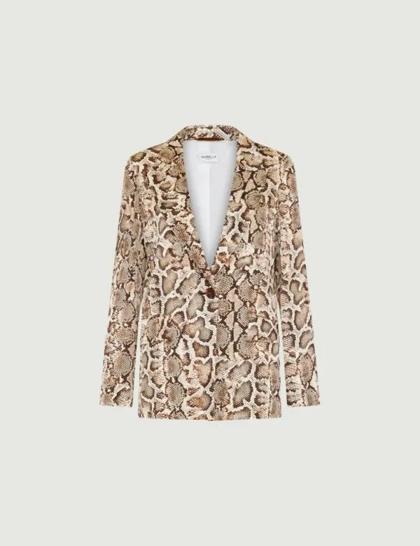 Marella Jackets Women Singlebreasted Blazer Natural