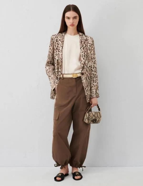 Marella Jackets Women Singlebreasted Blazer Natural