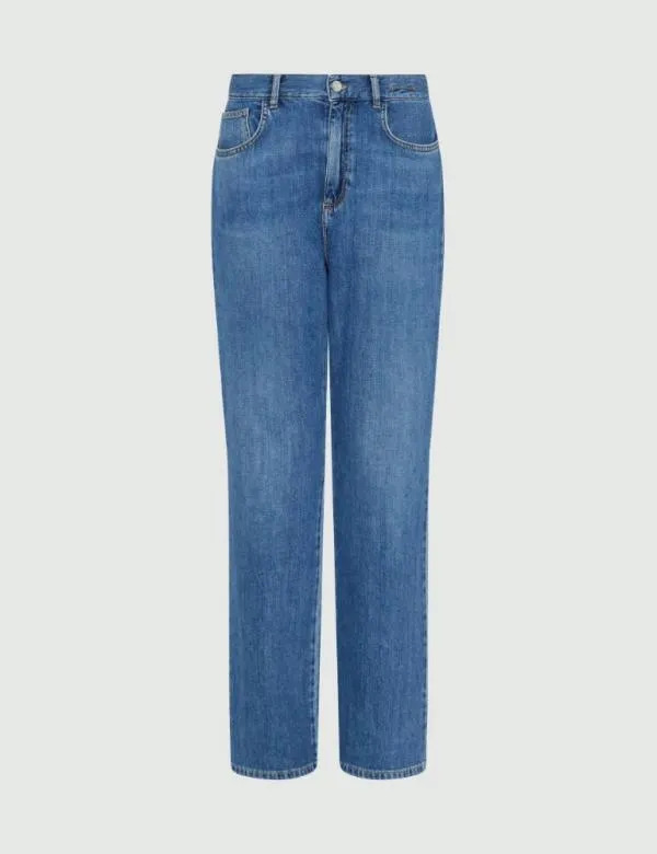 Marella Jeans Women Wideleg Jeans Blue Jeans