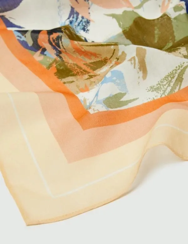 Marella Scarves And Foulard Women Patterned Stole White