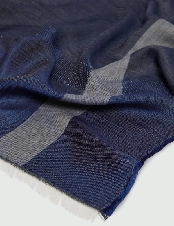 Marella Scarves And Foulard Women Sequinned Stole Midnightblue