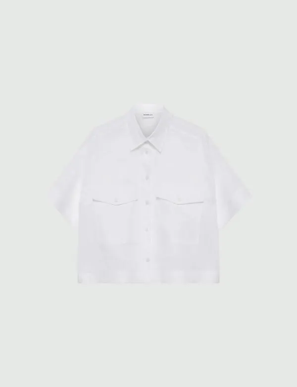 Marella Shirts Women Boxy Shirt White