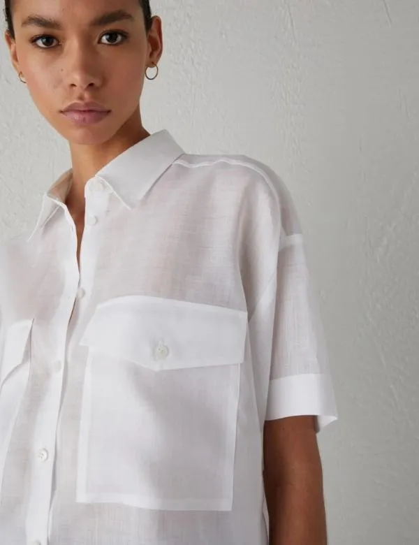 Marella Shirts Women Boxy Shirt White