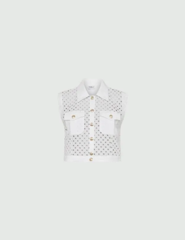 Marella Shirts Women Broderie Anglaise Shirt White