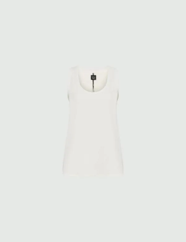 Marella Tops And TShirt Women Georgette Top Wool White