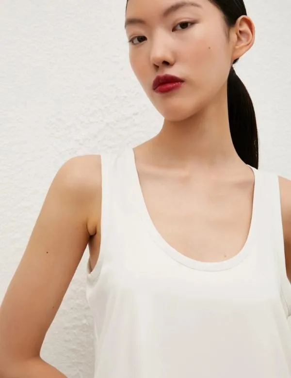 Marella Tops And TShirt Women Georgette Top Wool White