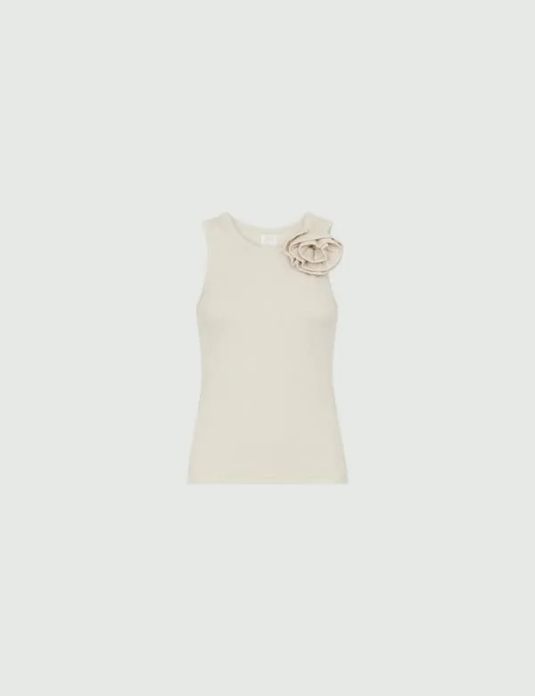 Marella Tops And TShirt Women Ribknit Top Wool White