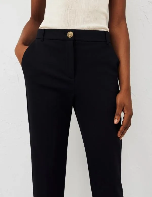 Marella Trousers Women Chino Trousers Navy