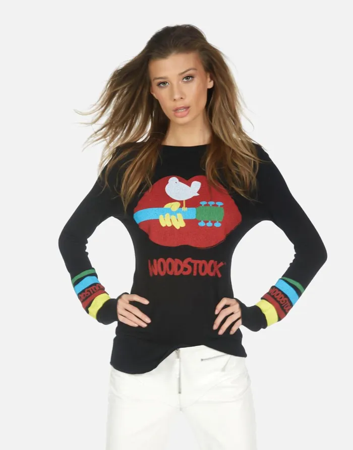 McKinley Woodstock Lip Black Women039s Lauren Moshi Long Sleeve