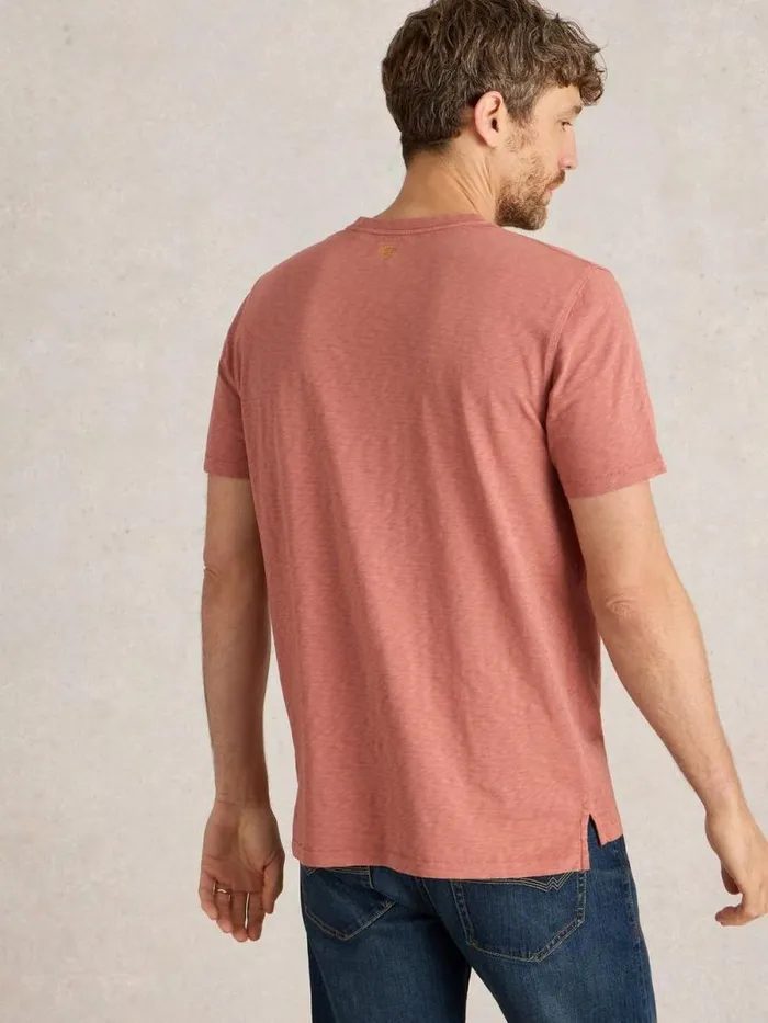 Men Abersoch Short Sleeve Tee Mid Pink White Stuff Loungewear Men Abersoch Short Sleeve Tee Mid Pink White Stuff Loungewear
