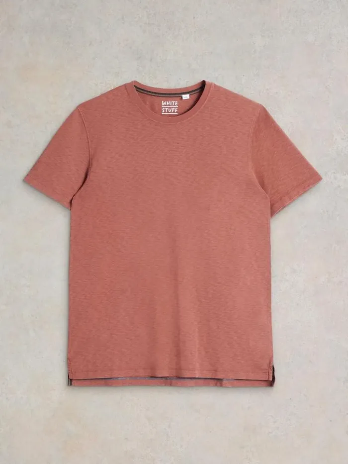 Men Abersoch Short Sleeve Tee Mid Pink White Stuff Loungewear Men Abersoch Short Sleeve Tee Mid Pink White Stuff Loungewear