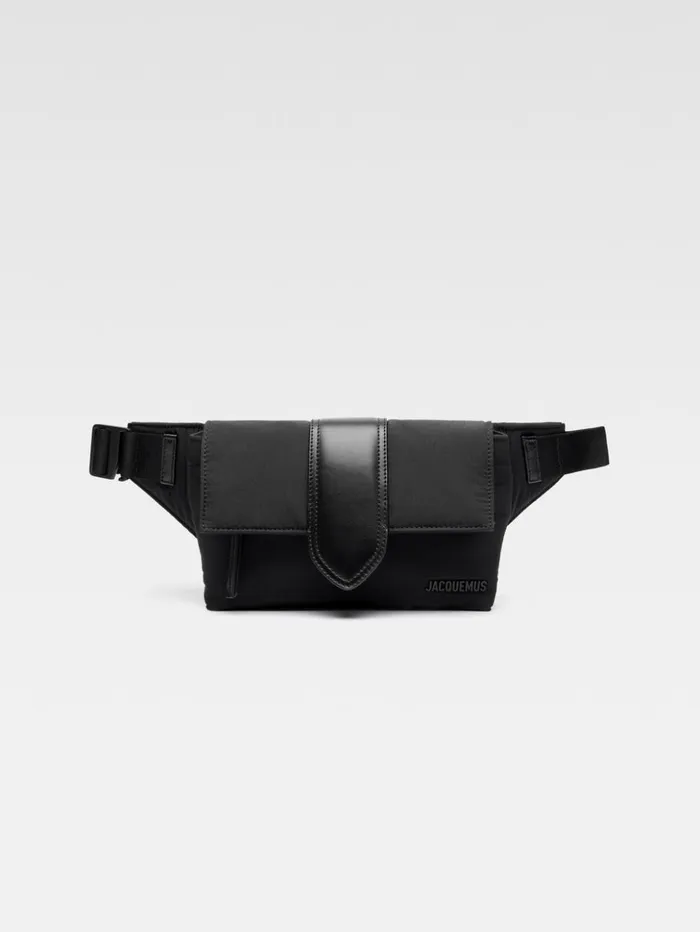 Men Bags JACQUEMUS The Bambino Bum Bag Black