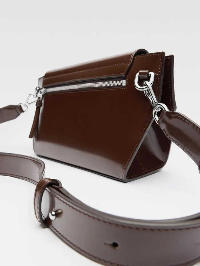 Men Bags JACQUEMUS The Capri Messenger Bag Midnight Brown Men Bags JACQUEMUS The Capri Messenger Bag Midnight Brown