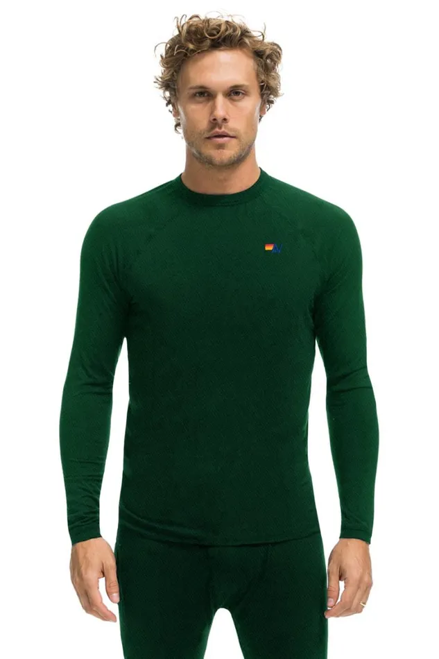 Men Base Layers Aviator Nation THERMAL BASE LAYER BOTTOM 8211 FOREST