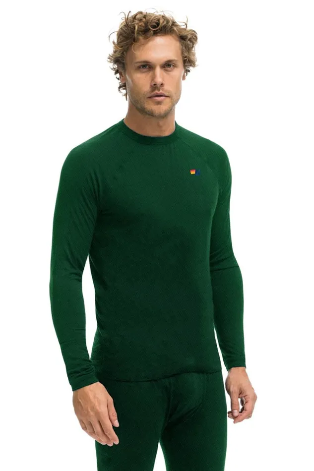 Men Base Layers Aviator Nation THERMAL BASE LAYER BOTTOM 8211 FOREST
