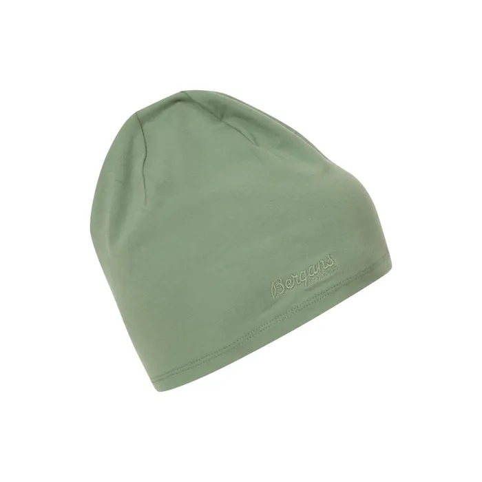 Men Bergans Of Norway Beanies And Caps Cotton Beanie Jade Green