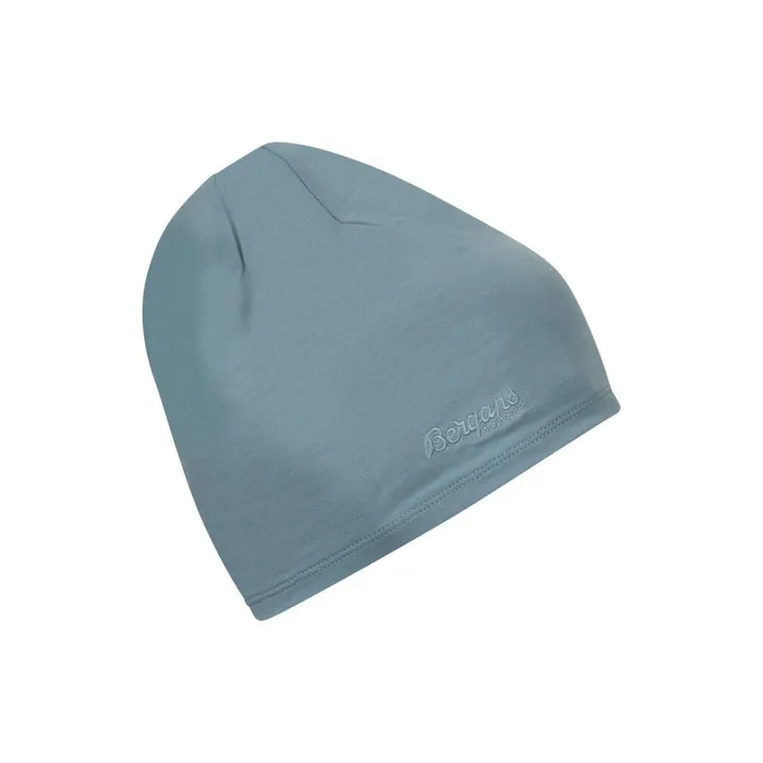Men Bergans Of Norway Beanies And Caps Cotton Beanie Smoke Blue