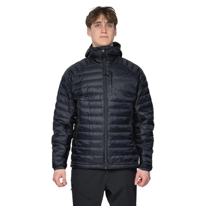Men Bergans Of Norway Down Jackets Vaagaa Light Down Jacket Hood Black